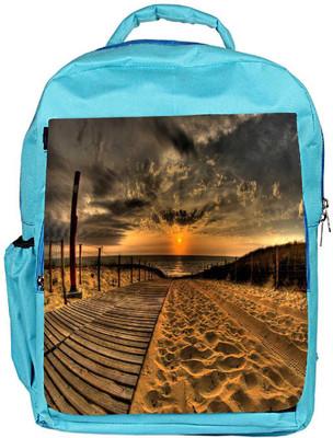 Snoogg Eco Friendly Canvas Sunset Sea Sand Designer Backpack Rucksack School Travel Unisex Casual Canvas Bag Bookbag Satchel 5 L Backpack(Blue)
Snoogg Eco Friendly Canvas Sunset Sea Sand Designer Backpack Rucksack School Travel Unisex Casual Canvas Bag Bookbag Satchel 5 L Backpack(Blue)