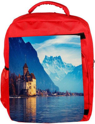 Snoogg Eco Friendly Canvas Lake Geneva Designer Backpack Rucksack School Travel Unisex Casual Canvas Bag Bookbag Satchel 5 L Backpack(Red) 
Snoogg Eco Friendly Canvas Lake Geneva Designer Backpack Rucksack School Travel Unisex Casual Canvas Bag Bookbag Satchel 5 L Backpack(Red)