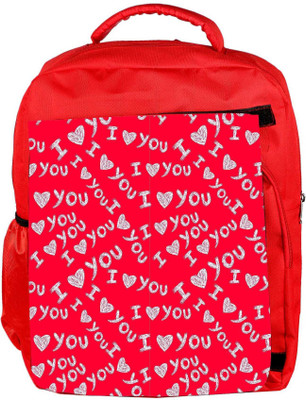 Snoogg Eco Friendly Canvas I Love You Red Pattern Designer Backpack Rucksack School Travel Unisex Casual Canvas Bag Bookbag Satchel 5 L Backpack(Red)
Snoogg Eco Friendly Canvas I Love You Red Pattern Designer Backpack Rucksack School Travel Unisex Casual Canvas Bag Bookbag Satchel 5 L Backpack(Red)