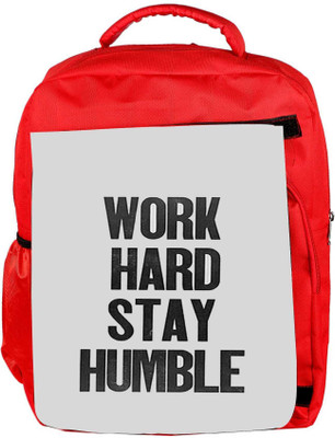 Snoogg Eco Friendly Canvas Work Hard Stay Humble Backpack Rucksack School Travel Unisex Casual Canvas Bag Bookbag Satchel 5 L Backpack(Red)
Snoogg Eco Friendly Canvas Work Hard Stay Humble Backpack Rucksack School Travel Unisex Casual Canvas Bag Bookbag Satchel 5 L Backpack(Red)