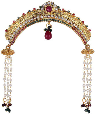 Majik South Indian Bridal Pin Hair Gajra / Veni Hair Accessories For Bun juda Decoration Hair Pin, Hair Band, Back Pin, Hair Clip(Multicolor)
Majik South Indian Bridal Pin Hair Gajra / Veni Hair Accessories For Bun juda Decoration Hair Pin, Hair Band, Back Pin, Hair Clip(Multicolor)