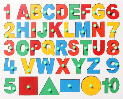 Variety Gift Centre Wooden English Alphabet With Number And Shapes Puzzle(Multicolor)
Variety Gift Centre Wooden English Alphabet With Number And Shapes Puzzle(Multicolor)