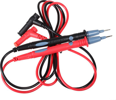 BalRama 1000 Volt 10 Amp Universal Multimeter Lead Probes Plug Test Cable Wire Pen Thin Tip Needle for Multi Meter, Clamp Meter, Volt Meter, Electronic Work with Ultra Fine Imported High Quality Super Softer Antifreezing Silicon Probe for Digital Voltage
BalRama 1000 Volt 10 Amp Universal Multimeter Lead Probes Plug Test Cable Wire Pen Thin Tip Needle for Multi Meter, Clamp Meter, Volt Meter, Electronic Work with Ultra Fine Imported High Quality Super Softer Antifreezing Silicon Probe for Digital Voltage