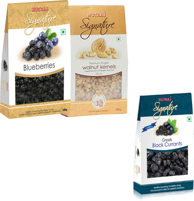 Nutraj Dry Fruits Super Saver Pack 400g , Black Currant Walnuts, Blueberry(400 g, Pouch)
Nutraj Dry Fruits Super Saver Pack 400g , Black Currant Walnuts, Blueberry(400 g, Pouch)