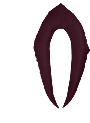 Comfort Pillow Solid Pregnancy Pillow Pack of 1(Maroon)