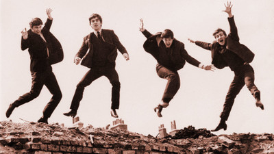 The Beatles Wall Poster PWRGVALPHAPOS215 Paper Print(18 inch X 12 inch, Rolled)