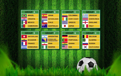 World Cup Wall Poster PWRGVALPHAPOS760 Paper Print(18 inch X 12 inch, Rolled)