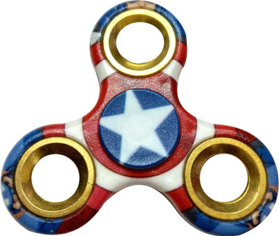 S.Blaze Amazing Multi-Colour 3 Rounded Golden Chrome Wings Captain America Fidget Spinner Toy for Kids & Adults(Multicolor)
S.Blaze Amazing Multi-Colour 3 Rounded Golden Chrome Wings Captain America Fidget Spinner Toy for Kids & Adults(Multicolor)