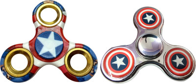 S.Blaze Combo of 2 Amazing Metal 3 Arm Red + Silver Fidget Spinner Toy for Kids & Adults(Multicolor)
S.Blaze Combo of 2 Amazing Metal 3 Arm Red + Silver Fidget Spinner Toy for Kids & Adults(Multicolor)