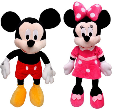 Toyshine Micky Minnie Combo set - 24 cm(Multicolor)
