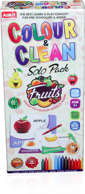 Tiny's World Colour and clean solo pack Fruits Board Game