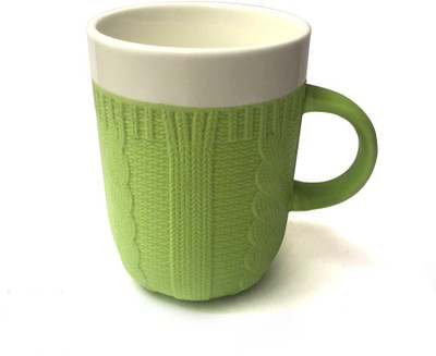 Indeavour IND5374 Ceramic Mug(150 ml), Green
