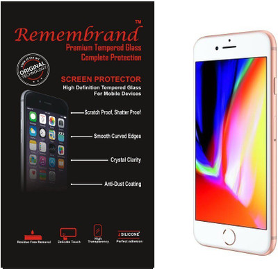 Remembrand Impossible Screen Guard for Apple iPhone 8 Plus F&B, Transparent
