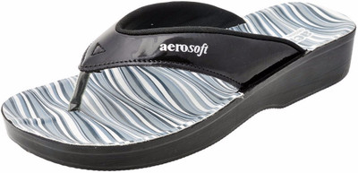 Aerosoft Flip Flops, Black