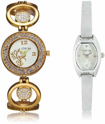 LOREM LR-0204-219 Attractive Stylish Combo Watch - For Women