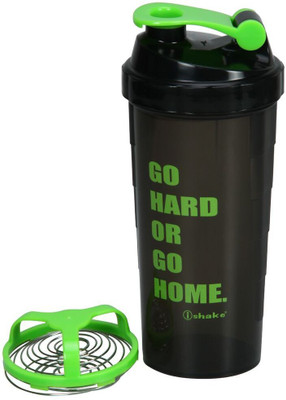 iShake Black Body Green Lid Speed gym bottle 700 ml Shaker(Pack of 1, Black, Green)
iShake Black Body Green Lid Speed gym bottle 700 ml Shaker(Pack of 1, Black, Green)