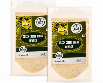 N2B 100g Pack of 2 100% Natural And Unroasted Green Coffee Beans Powder Instant Coffee(2 x 50 g, Green Coffee Flavoured)
N2B 100g Pack of 2 100% Natural And Unroasted Green Coffee Beans Powder Instant Coffee(2 x 50 g, Green Coffee Flavoured)
