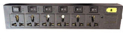 Brand one Tenzy 6 socket extension cord 6 A Three Pin Socket