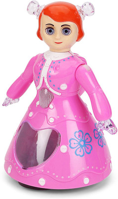 Flipzon Rotational Princess Doll With 3D Light & Musical Dancing , Battery Operated, Multicolour(Multicolor)
Flipzon Rotational Princess Doll With 3D Light & Musical Dancing , Battery Operated, Multicolour(Multicolor)