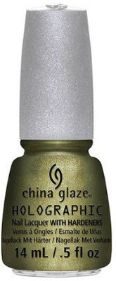 China Glaze 12 Holographic Nail Lacquers With Hardeners OMG A UFO (DC)