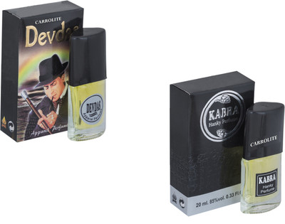Carrolite Set of 2 Devdas-Kabra Black Perfume Eau de Parfum - 20 ml(For Men & Women)
Carrolite Set of 2 Devdas-Kabra Black Perfume Eau de Parfum - 20 ml(For Men & Women)