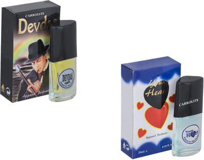 Carrolite Set of 2 Devdas-Younge Heart Blue Perfume Eau de Parfum - 20 ml(For Men & Women)
Carrolite Set of 2 Devdas-Younge Heart Blue Perfume Eau de Parfum - 20 ml(For Men & Women)