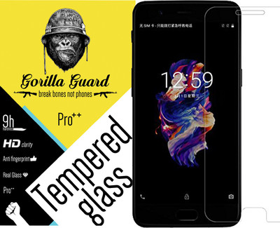 Gorilla guard Screen Guard for OnePlus 5 1+5, Transparent