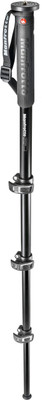 MANFROTTO XPRO 4-Section photo monopod, aluminum with Quick power lock Monopod(Black, Supports Up to 9 g)