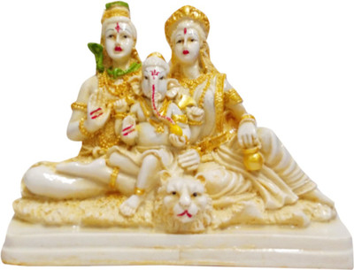 FABZONE Antique Finish Lord Shiv Parivar Parvati Statue Hindu God Shanker and Ganesha Sculputer Handicraft Idol Shivratari,Diwali Decorative Spiritual Puja Vastu Showpiece Figurine - Religious Pooja Gift Item & Murti for Mandir / Temple / Home / Office De
FABZONE Antique Finish Lord Shiv Parivar Parvati Statue Hindu God Shanker and Ganesha Sculputer Handicraft Idol Shivratari,Diwali Decorative Spiritual Puja Vastu Showpiece Figurine - Religious Pooja Gift Item & Murti for Mandir / Temple / Home / Office De