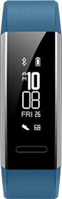 Huawei Band 2 with GPS(Blue Strap, Size : Regular)