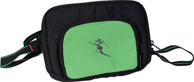 PINBALL Waist Bag(Green), Black parrot green