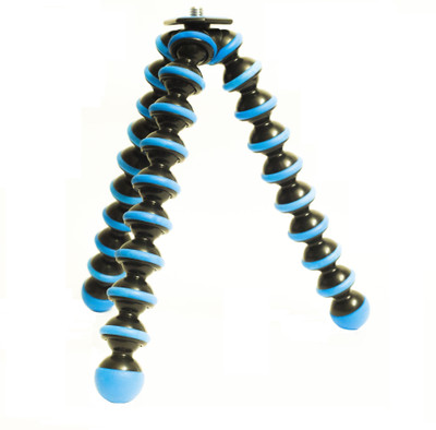 yantralay 10 inch Flexible Gorillapod Tripod With Mobile Attachment For DSLR & Smartphones Tripod Tripod, Tripod Kit, Monopod(Blue, Supports Up to 2500 g)
yantralay 10 inch Flexible Gorillapod Tripod With Mobile Attachment For DSLR & Smartphones Tripod Tripod, Tripod Kit, Monopod(Blue, Supports Up to 2500 g)