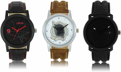 LOREM LR-08-09-21 Attractive Stylish Combo Watch - For Men