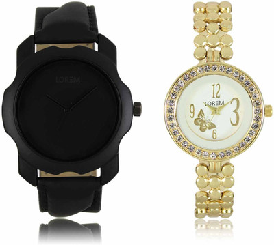 LOREM LR-22-203 Attractive Stylish Combo Watch - For Men & Women