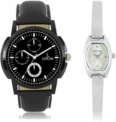LOREM LR-13-0219 Attractive Stylish Combo Watch - For Men & Women