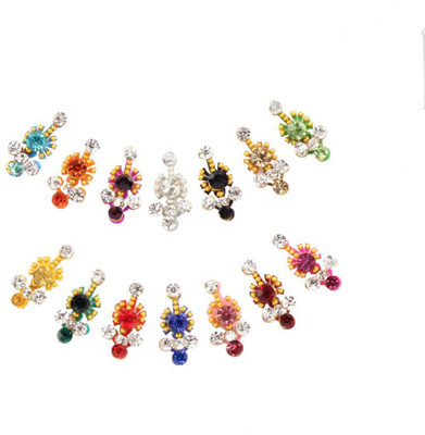 Crystal Fancy bindi Forehead Multicolor Bindis Women, girls Multicolor Bindis(Short)
Crystal Fancy bindi Forehead Multicolor Bindis Women, girls Multicolor Bindis(Short)