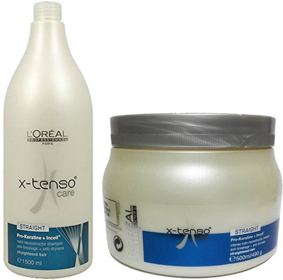 L'Oreal Paris Paris Professionnel X-Tenso Care Shampoo 1500ml & Masque 500ml Combo(Set of 2)
L'Oreal Paris Paris Professionnel X-Tenso Care Shampoo 1500ml & Masque 500ml Combo(Set of 2)