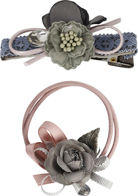 Bijou Vertex Limited Edition Grey Vintage Floral Hair Clip & Pony Hair Accessory Set(Grey)
Bijou Vertex Limited Edition Grey Vintage Floral Hair Clip & Pony Hair Accessory Set(Grey)