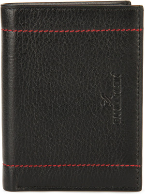 Daniel Klein Men Black Genuine Leather Wallet(10 Card Slots), Blue