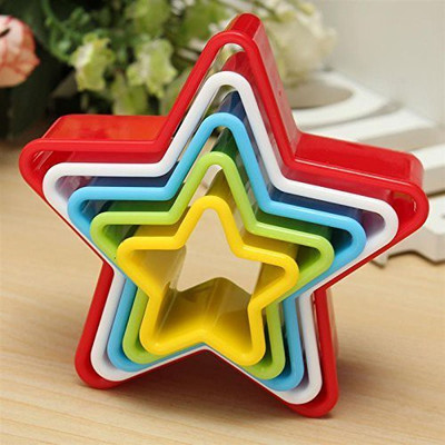Cookstyle Plastic Cookie Cutters (6 Flower Shape + 5 Star Shape) Cookie Cutter(Pack of 11)
Cookstyle Plastic Cookie Cutters (6 Flower Shape + 5 Star Shape) Cookie Cutter(Pack of 11)