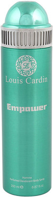 Louis Cardin Impower Body Spray - For Men(200 ml)