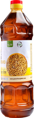 Go Earth Organic Cold Pressed Mustard Oil Plastic Bottle(1 L)