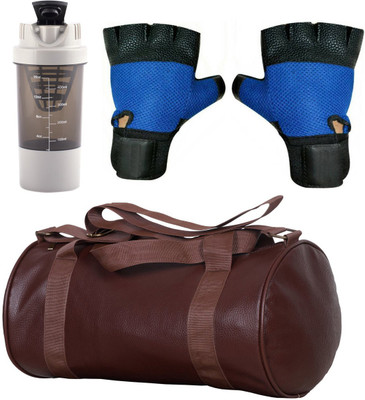 Cp Bigbasket Combo Set Leather Soft Gym Bag (Brown), Cyclone Shaker, Netted Gym & Fitness Gloves (Blue) Gym & Fitness Kit
Cp Bigbasket Combo Set Leather Soft Gym Bag (Brown), Cyclone Shaker, Netted Gym & Fitness Gloves (Blue) Gym & Fitness Kit