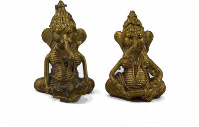 NAKSHASUTRA Decorative Showpiece - 4 cm(Alloy, Gold)