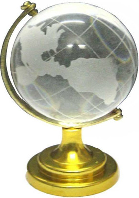 girisha and son feng shui crystal globe for success and business Showpiece - 7 cm (Crystal, Multicolor) Decorative Showpiece - 7 cm(Crystal, Clear)
girisha and son feng shui crystal globe for success and business Showpiece - 7 cm (Crystal, Multicolor) Decorative Showpiece - 7 cm(Crystal, Clear)