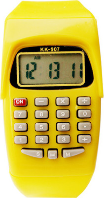 VITREND ™ KK-907-Yellow-Calculator-Date-AM-PM Time Digital New Watch - For Boys & Girls
VITREND ™ KK-907-Yellow-Calculator-Date-AM-PM Time Digital New Watch - For Boys & Girls
