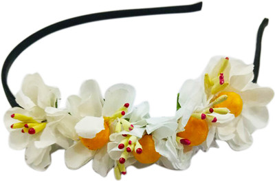 Foreignholics Gajra Style Hair Band With White Flower for Weeding and Party Wear Head Band(Multicolor)
Foreignholics Gajra Style Hair Band With White Flower for Weeding and Party Wear Head Band(Multicolor)