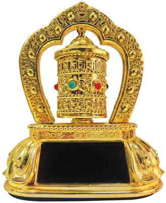 ak club Buddhist Om Mani Prayer Wheel With Solar For Good Luck And Prosperity Showpiece - 12 cm Decorative Showpiece - 5 cm(Plastic, Gold)
ak club Buddhist Om Mani Prayer Wheel With Solar For Good Luck And Prosperity Showpiece - 12 cm Decorative Showpiece - 5 cm(Plastic, Gold)