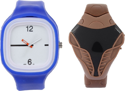 sooms BROWN COBRA DIGITAL LED BOYS WATCH WITH blue strap BIG SIZE DIAL ANALOG UNISEX Watch - For Boys
sooms BROWN COBRA DIGITAL LED BOYS WATCH WITH blue strap BIG SIZE DIAL ANALOG UNISEX Watch - For Boys