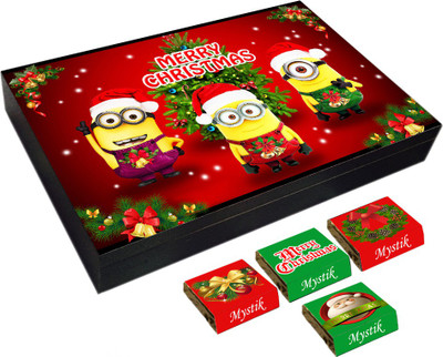 Mystik Christmas Wishing Minions 12 Pc Chocolate Gift Box Brittles(Pack of 7, 144 g)
Mystik Christmas Wishing Minions 12 Pc Chocolate Gift Box Brittles(Pack of 7, 144 g)